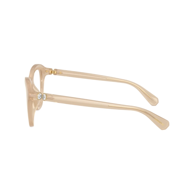 Óculos de Grau Swarovski 0SK2042U 1034 50 Acetato Bege 3
