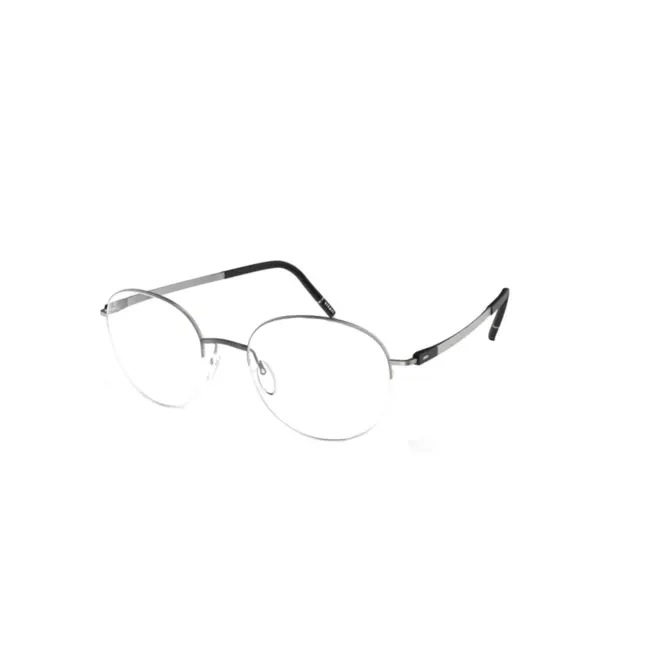 Óculos de Grau Silhouette Dynamic Dawn 5572/75 7300 50/19 Titânio Prata 1