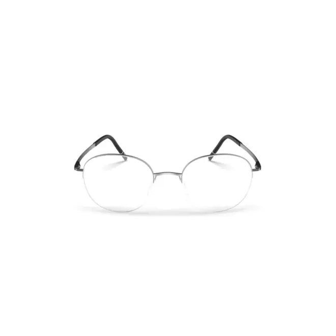 Óculos de Grau Silhouette Dynamic Dawn 5572/75 7300 50/19 Titânio Prata 2