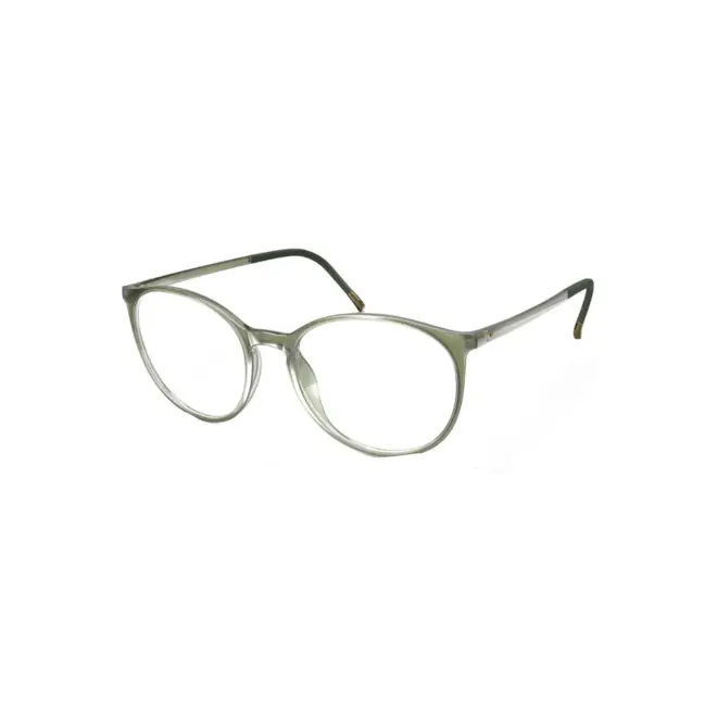 Óculos de Grau Silhouette SPX Illusion 2936/75 5530 50/17 Acetato Verde Transparente 1