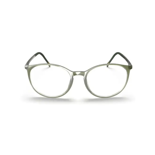 Óculos de Grau Silhouette SPX Illusion 2936/75 5530 50/17 Acetato Verde Transparente 2