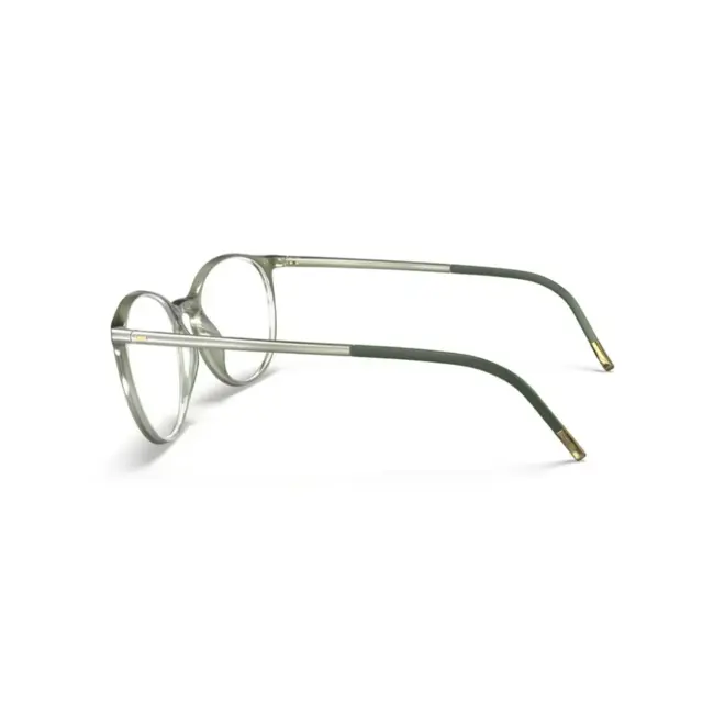 Óculos de Grau Silhouette SPX Illusion 2936/75 5530 50/17 Acetato Verde Transparente 3