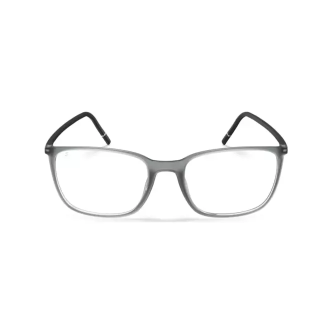 Óculos de Grau Silhouette SPX Iluusion 2961/75 6510 55/18 Acetato Cinza 2
