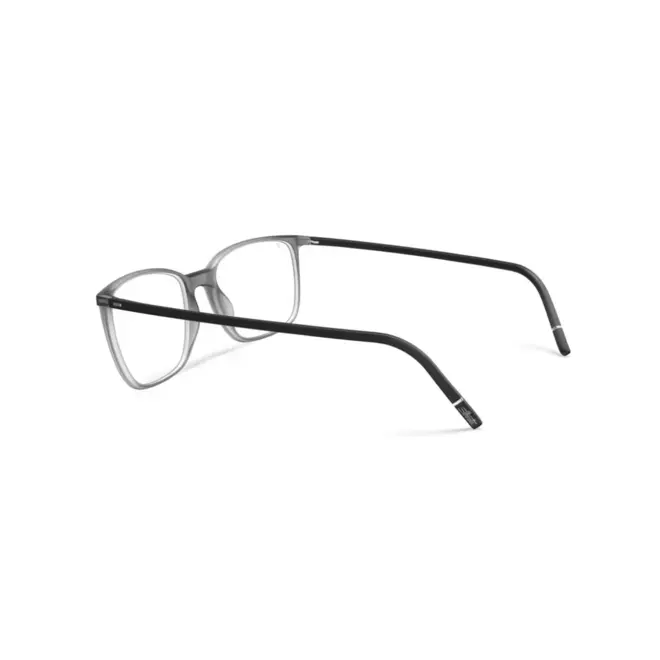 Óculos de Grau Silhouette SPX Iluusion 2961/75 6510 55/18 Acetato Cinza 3