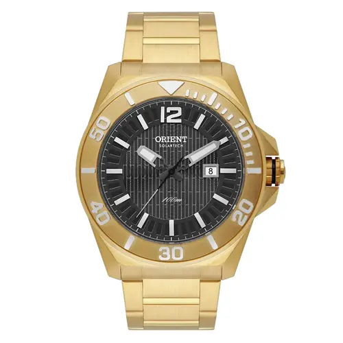 Relógio Orient Solartech Masculino - MGSS1292 G2KX Dourado