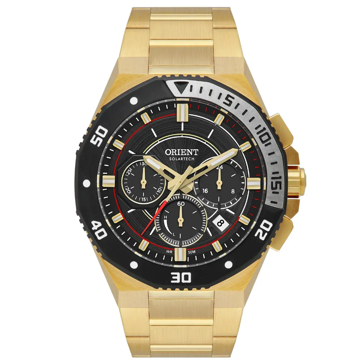 Relógio Orient Sport Solartech - MGSSC065 G1KX - Relógio Orient