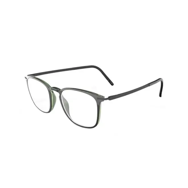 Óculos de Grau Silhouette Rising Dawn 2963/75 9140 51/19 Acetato Verde 1