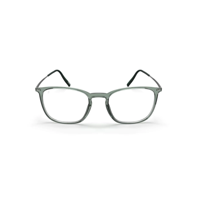 Óculos de Grau Silhouette Illusion Lite 2962/75 5560 52/18 Acetato Verde Transparente 2