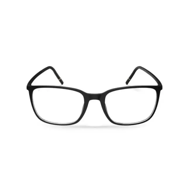 Óculos de Grau Silhouette SPX Illusion 2961/75 9030 55/18 Acetato Preto 2