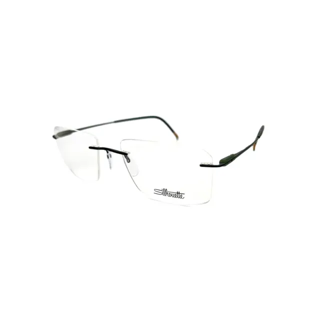 Óculos de Grau Silhouette Purist 5561/OV 5640 56/19 Titânio Verde 1