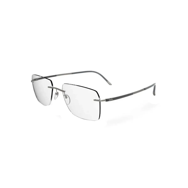 Óculos de Grau Silhouette Titan Dynamics Contour 5540/DN 6560 55/19 Titânio Grafite 1