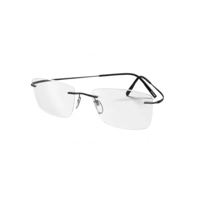 Óculos de Grau Silhouette Titan Minimal Art 5599/MK 9040 53/17 Titânio Preto 1