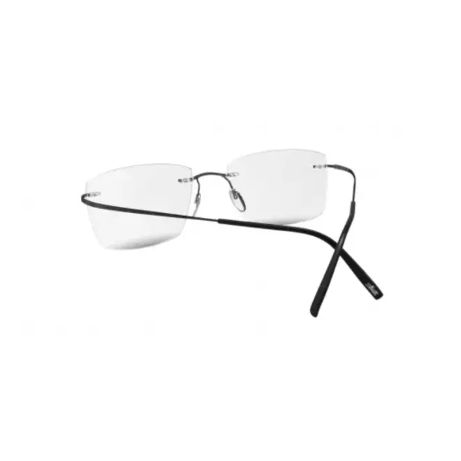 Óculos de Grau Silhouette Titan Minimal Art 5599/MK 9040 53/17 Titânio Preto 4