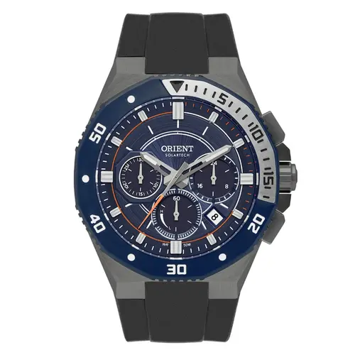 Relógio Orient Sport Cronógrafo Solartech - MYSPC006 D1PX Azul