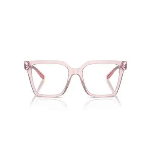 Óculos de Grau Dolce & Gabbana 0DG3376B 3148 53 Acetato Rosa Transparente