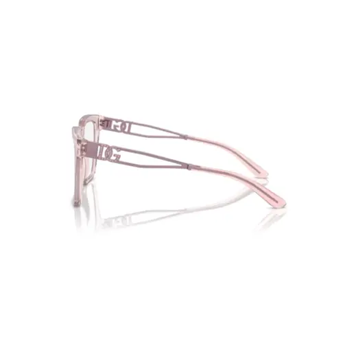 Óculos de Grau Dolce & Gabbana 0DG3376B 3148 53 Acetato Rosa Transparente