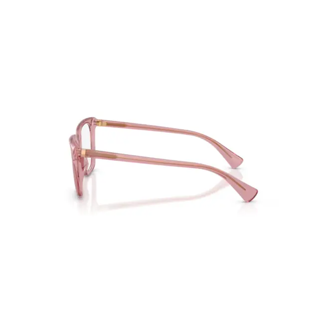 Óculos de Grau Ralph 0RA7180U 6118 55 Acetato Rosa Transparente 3