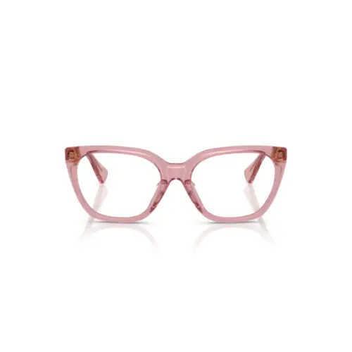 Óculos de Grau Ralph 0RA7180U 6118 55 Acetato Rosa Transparente