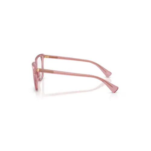 Óculos de Grau Ralph 0RA7180U 6118 55 Acetato Rosa Transparente