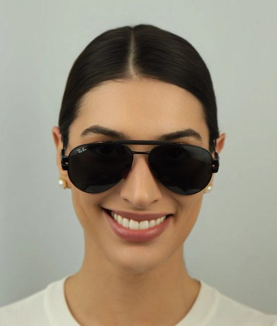 Óculos de Sol Ray-Ban Scuderia Ferrari 0RB3762M F0098758  Metal Preto com lentes na cor Cinza Escuro 3
