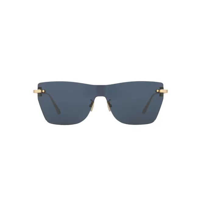 Óculos de Sol Christian Dior CD Chain M3U CD40162U_0010V Metal Dourado com lentes na cor Azul 2