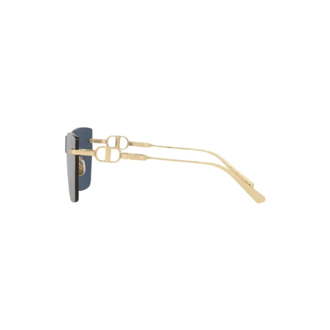 Óculos de Sol Christian Dior CD Chain M3U CD40162U_0010V Metal Dourado com lentes na cor Azul 3