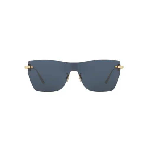 Óculos de Sol Christian Dior CD Chain M3U CD40162U_0010V Metal Dourado com lentes na cor Azul