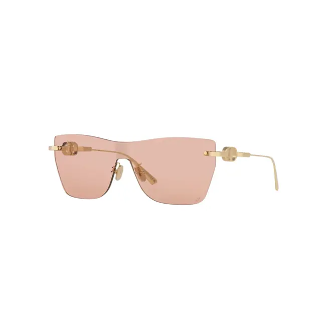 Óculos de Sol Christian Dior CD40162U_0010Y Metal Dourado com lentes na cor Rosa 1
