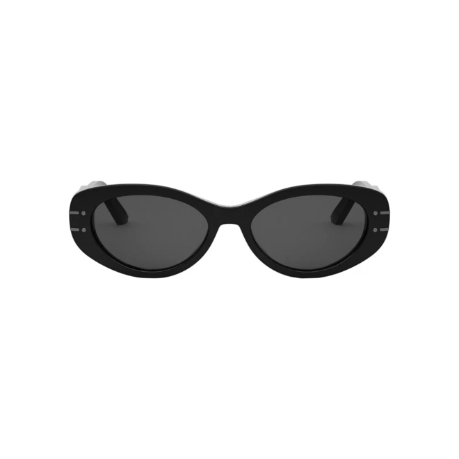 Óculos de Sol Christian Dior DiorSignature B8U CD40170U_5301A Acetato Preto com lentes na cor Fumê 2