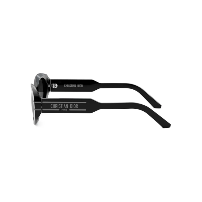 Óculos de Sol Christian Dior DiorSignature B8U CD40170U_5301A Acetato Preto com lentes na cor Fumê 3