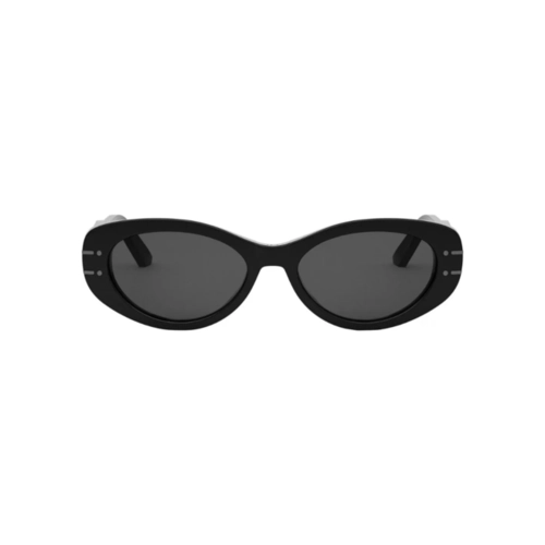 Óculos de Sol Christian Dior DiorSignature B8U CD40170U_5301A Acetato Preto com lentes na cor Fumê