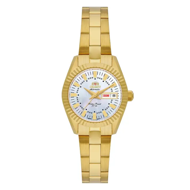 Relógio Orient Automático Feminino - NH6GG005 B1KX Dourado 1