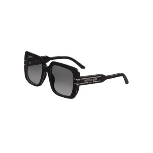 Óculos de Sol Christian Dior CD40171I_5401B Acetato Preto com lentes na cor Fumê Degradê