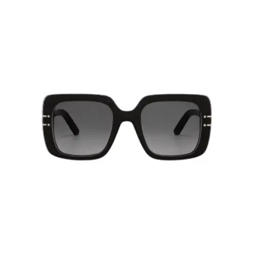 Óculos de Sol Christian Dior CD40171I_5401B Acetato Preto com lentes na cor Fumê Degradê
