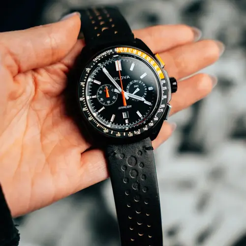 Relógio Bulova Racer Cronógrafo Masculino - 98B428N Preto