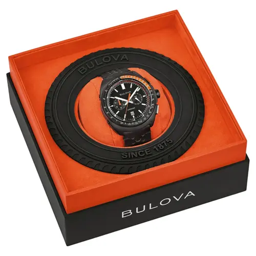 Relógio Bulova Racer Cronógrafo Masculino - 98B428N Preto