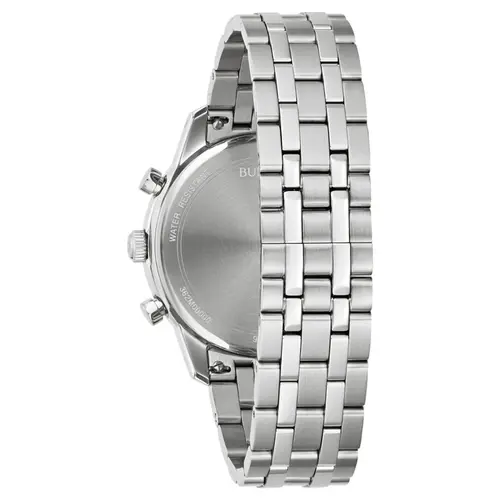 Relógio Bulova Sutton Cronógrafo Masculino - 96B404 Prata
