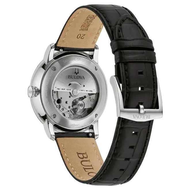 Relógio Bulova Hudson Automático Masculino - 96B441N Preto 4