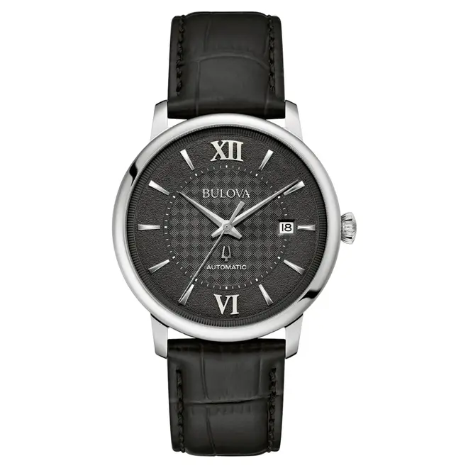Relógio Bulova Hudson Automático Masculino - 96B441N Preto 1