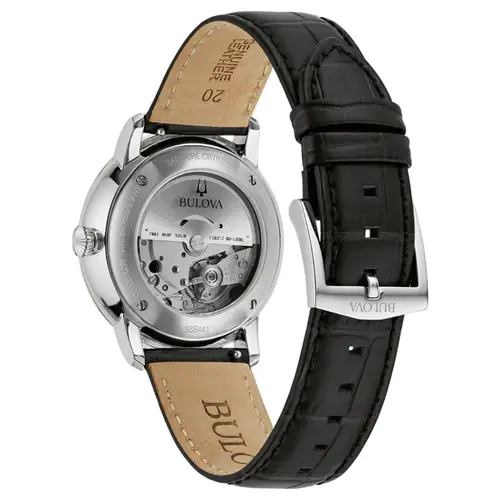 Relógio Bulova Hudson Automático Masculino - 96B441N Preto