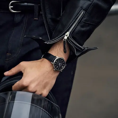 Relógio Bulova Hudson Automático Masculino - 96B441N Preto