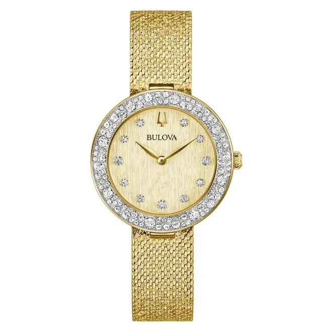 Relógio Bulova Crystal Feminino - 98L321N Dourado 1