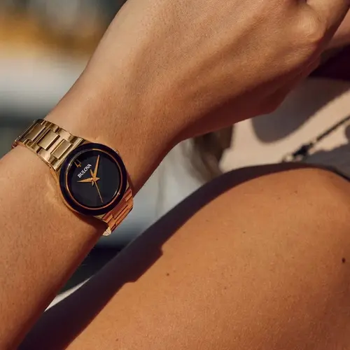 Relógio Bulova Modern Millennia Feminino - 97L175 Dourado