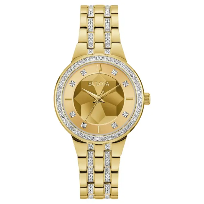 Relógio Bulova Crystal Phantom Feminino - 97L176N Dourado 1