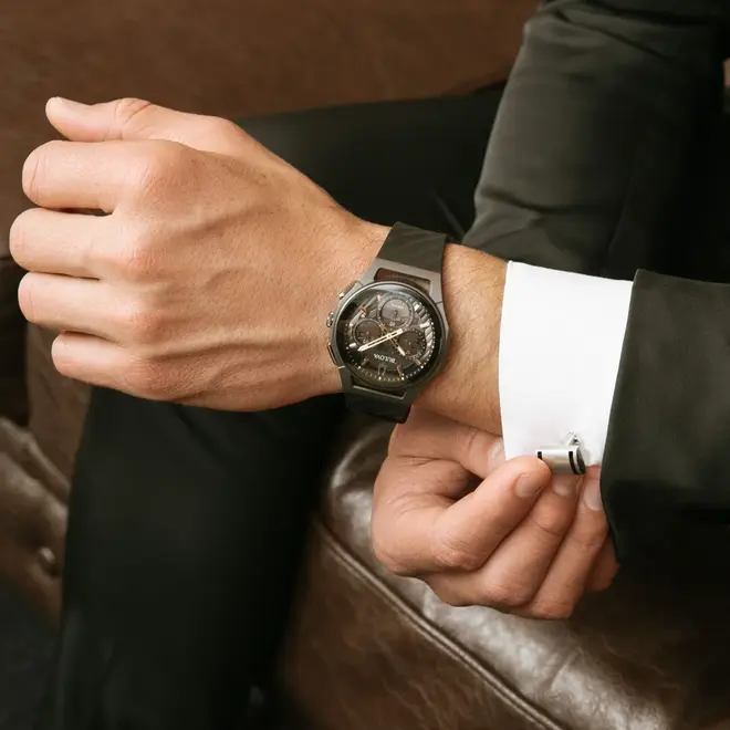 Relógio Bulova Curv Cronógrafo Masculino - 98A162N Cinza 2