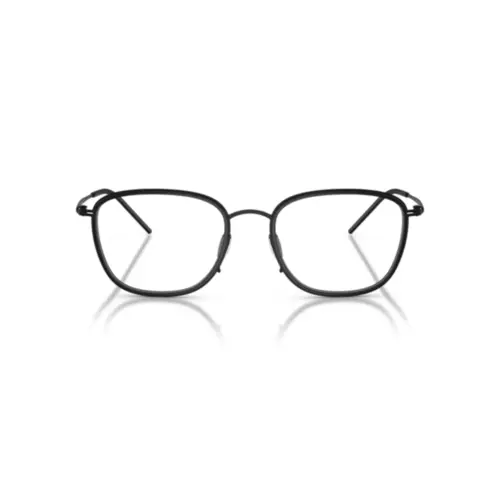 Óculos de Grau Giorgio Armani 0AR5154 3001 53 Metal Preto Fosco