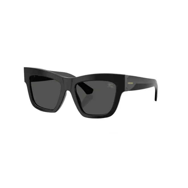 Óculos de Sol Burberry 0BE4449 30018753 Acetato Preto com lentes na cor Cinza 1