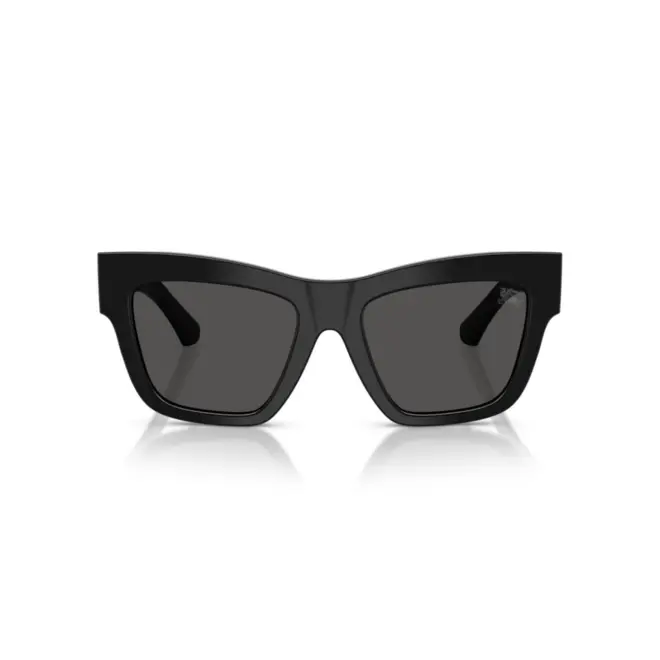 Óculos de Sol Burberry 0BE4449 30018753 Acetato Preto com lentes na cor Cinza 2