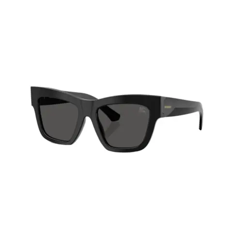 Óculos de Sol Burberry 0BE4449 30018753 Acetato Preto com lentes na cor Cinza
