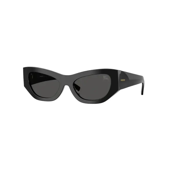 Óculos de Sol Burberry 0BE4450U 30018754 Acetato Preto com lentes na cor Cinza 1
